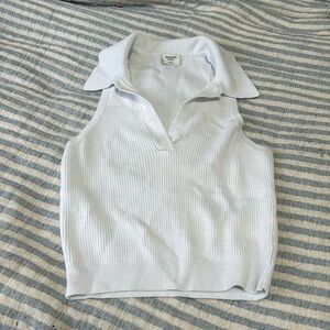Abercrombie collared tank